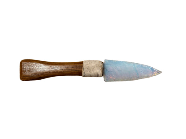 Genuine Stone Knife Arrowhead Knife